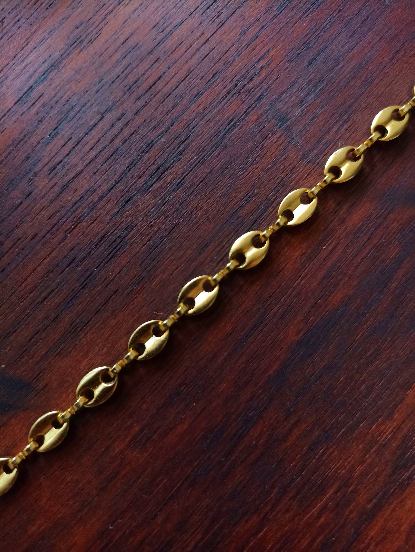 Coffee Link Necklace
