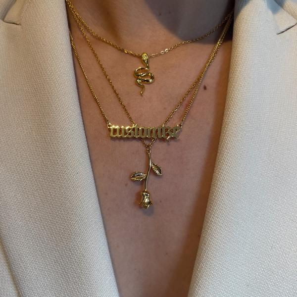 Horoscope Stainless Steel Necklace