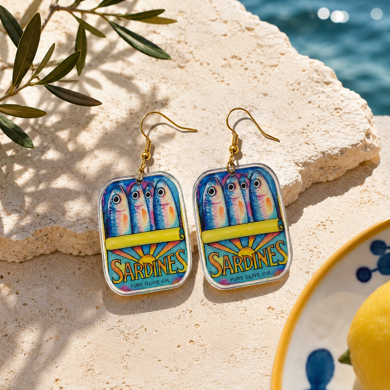 Sardines Earrings