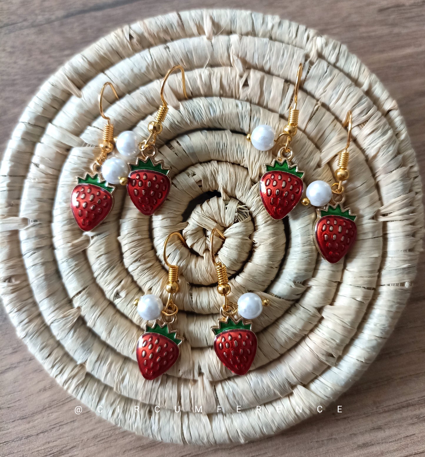 Strawberry Earrings