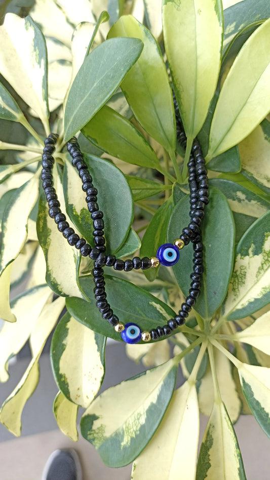 Evil eye Choker