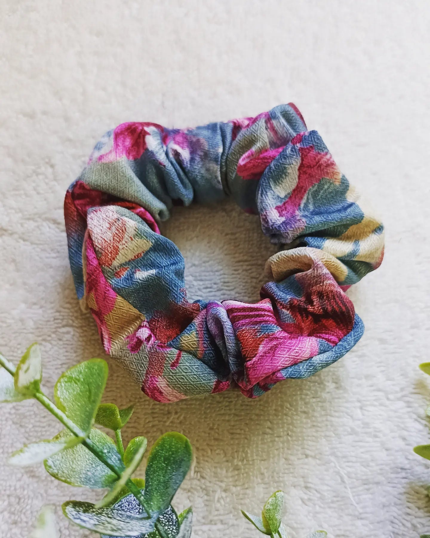 Floral Scrunchies