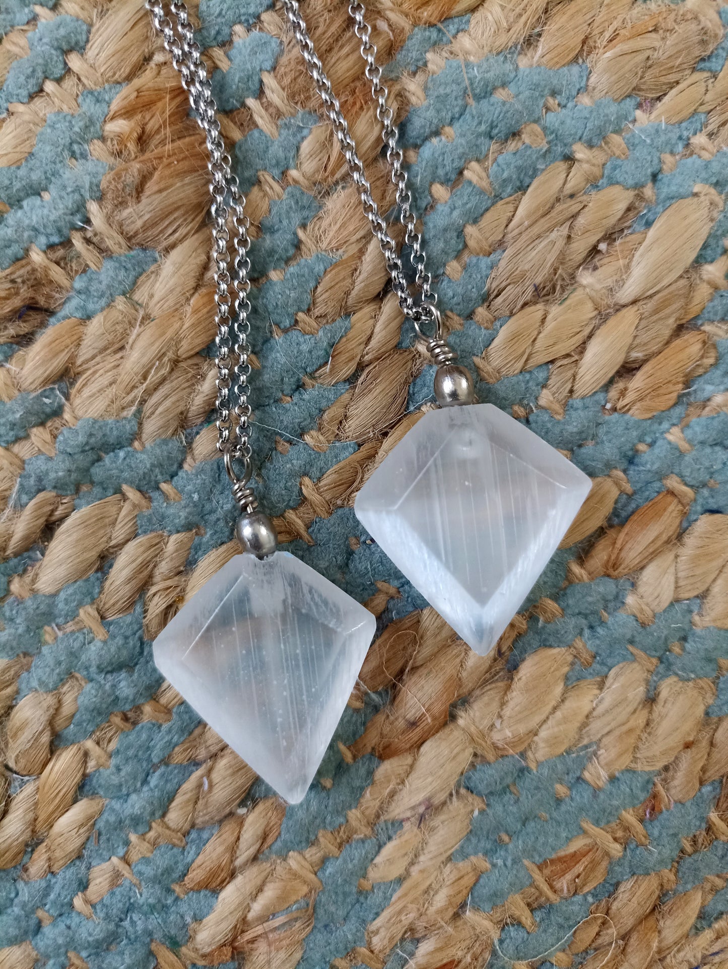 Selenite Necklace 🌙