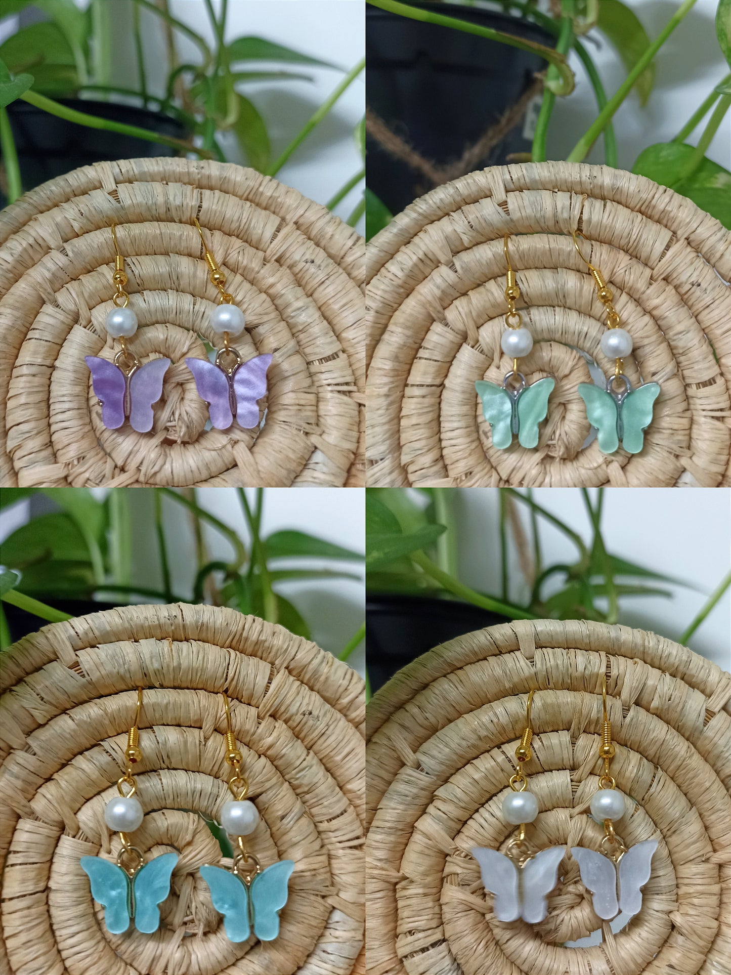 Butterfly earrings