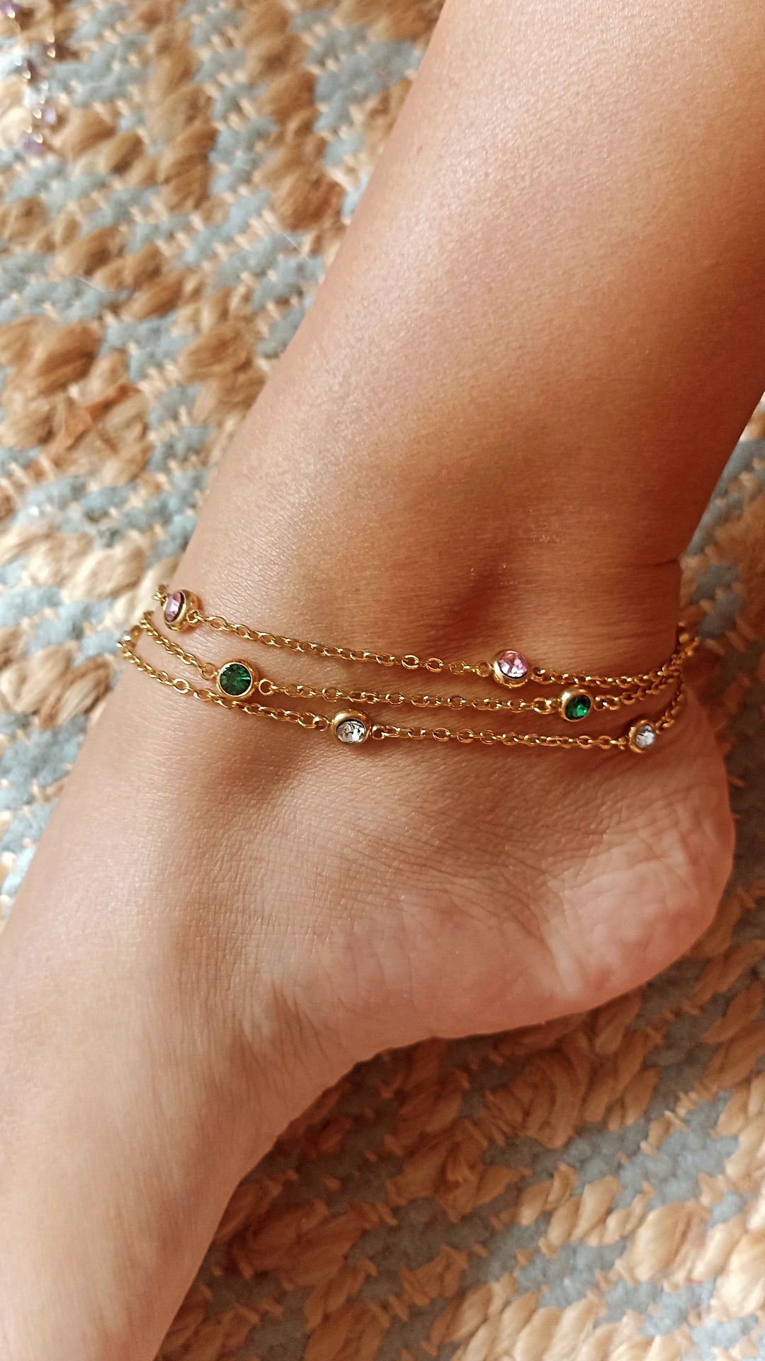 Esmeralda Anklet