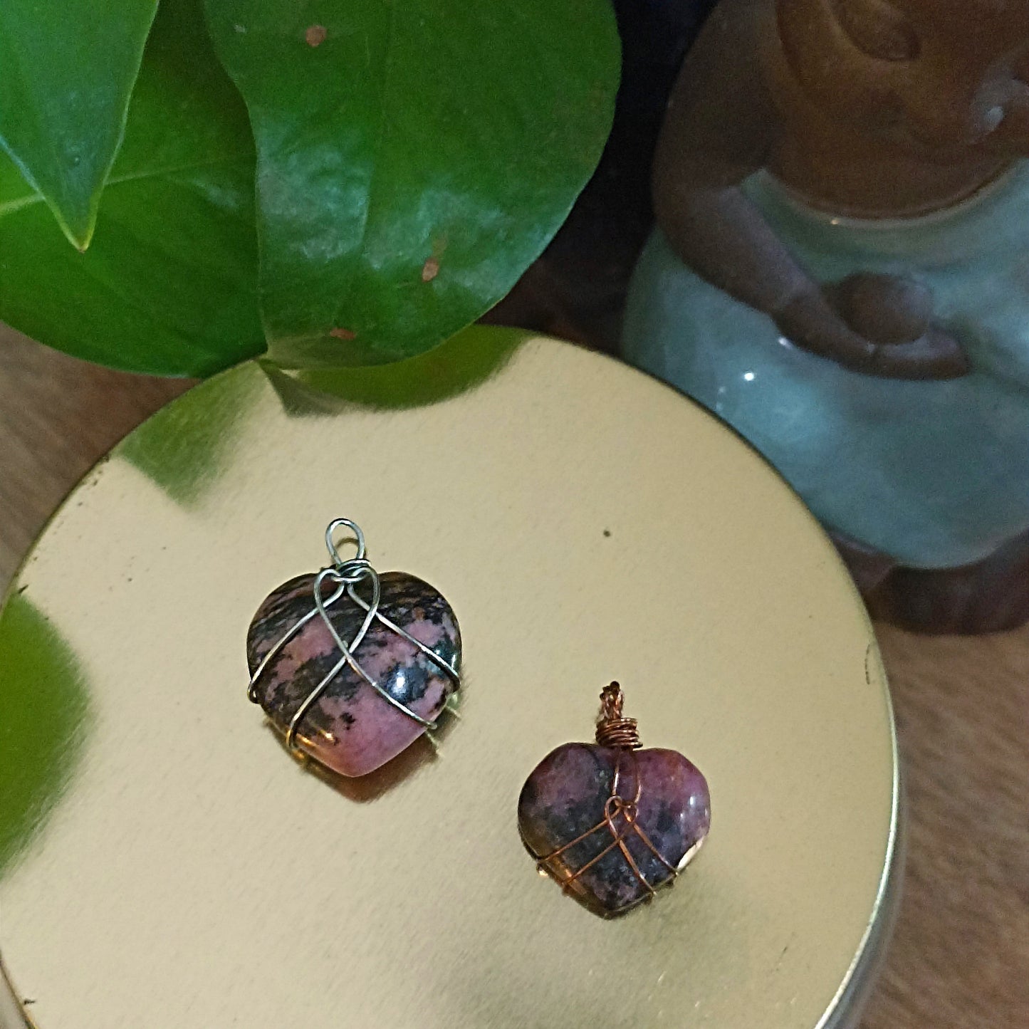 Crystal Hearts Pendant