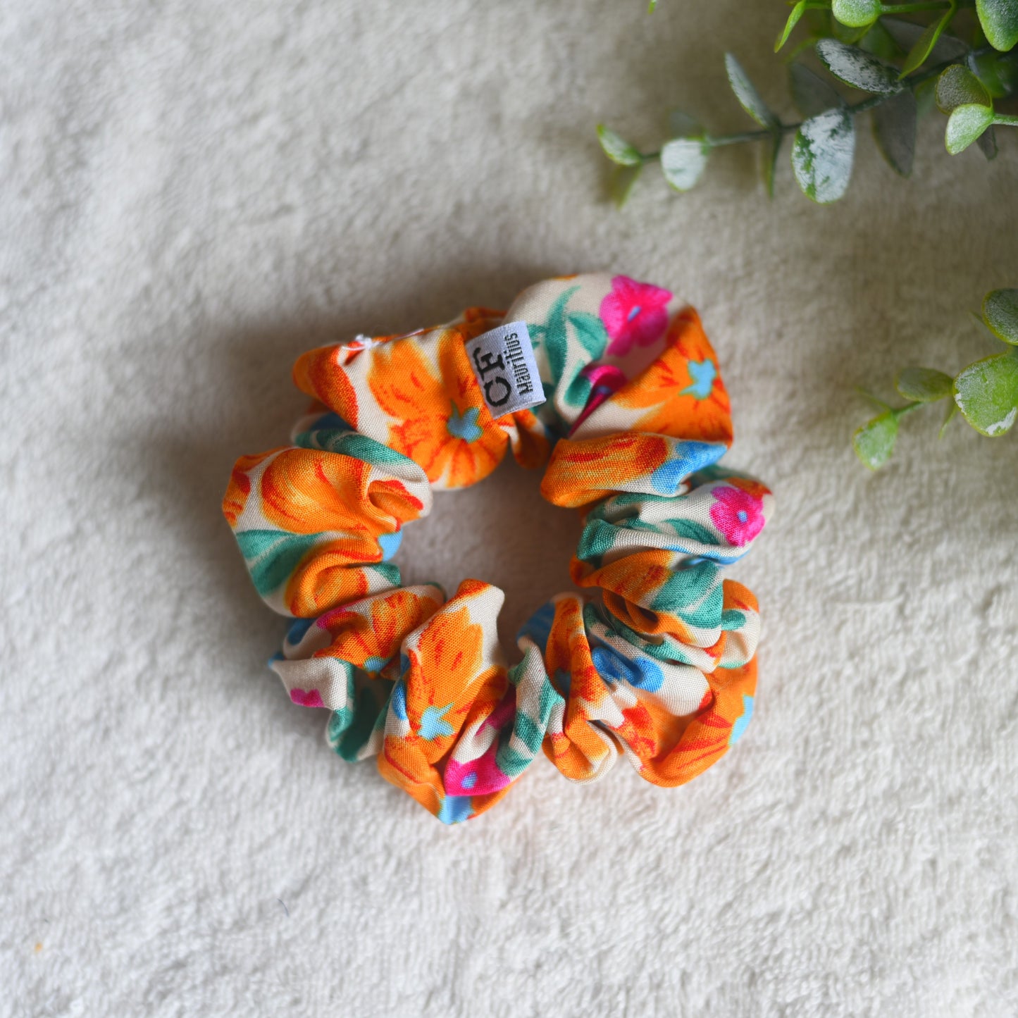 Floral Scrunchies